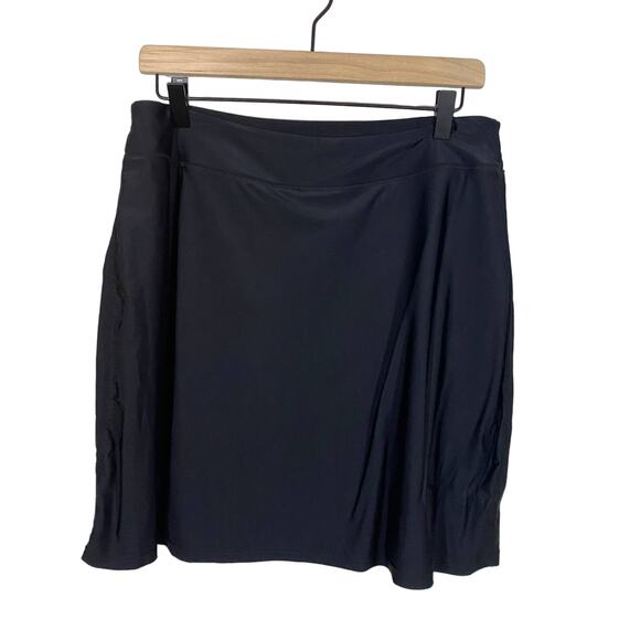 Aunua Black Swimskirt with Built In Shorts Modest Plus Size XXL - Picture 1 of 5
